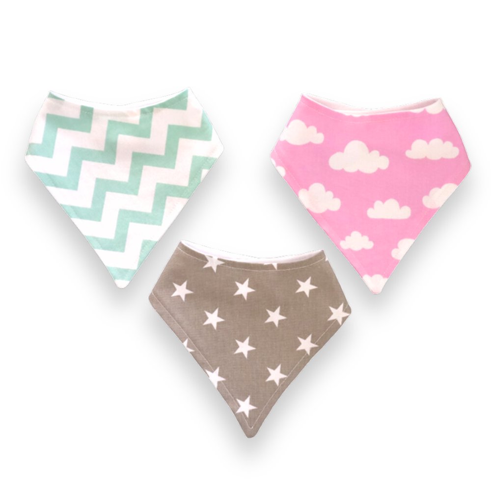 Little Luna Dribble Bibs 3 Pack Shop Today. Get it Tomorrow
