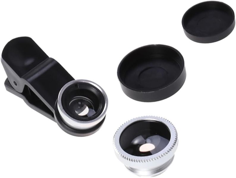 Wide Angle, Macro &amp; Fisheye Phone Camera Lenses Compatible with iPhone 6/6