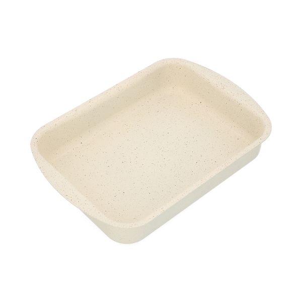George &amp; Mason - Cream Rectangular Roasting Pan - 25cm