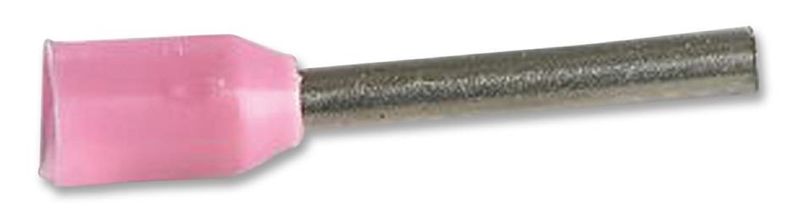 Multicomp Pro (E0308-PINK) Wire Ferrule, Single Wire, 24 AWG, 0.34 mm²