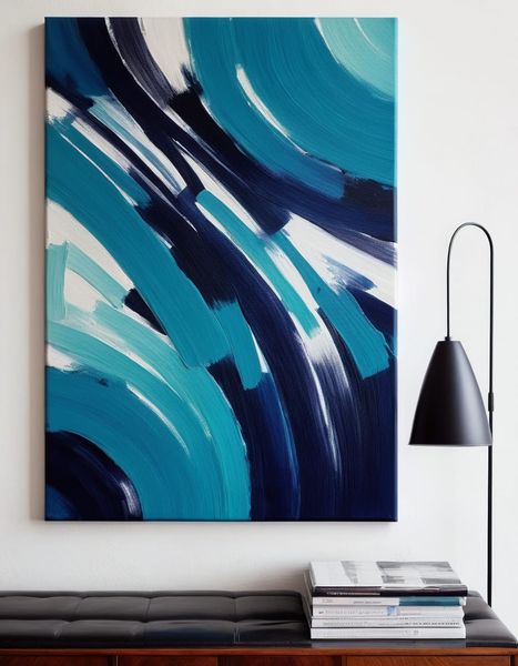 Canvas Wall art: Single - Brightened pathways