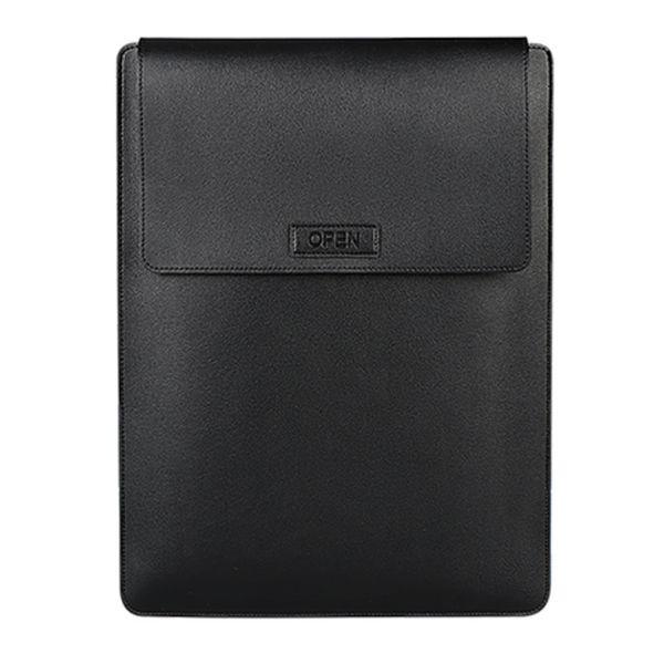 3 in 1 High Quality UP Leather Laptop sleeve - stand and mouse pad.