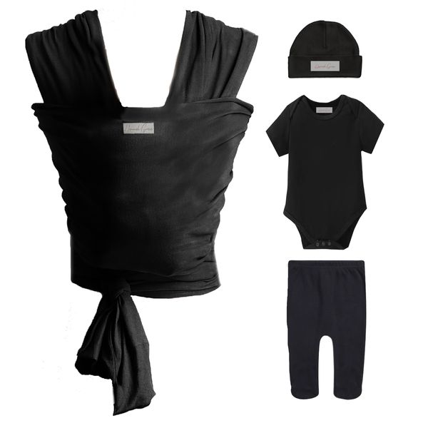 Hannah Grace Maternity Black Baby Gifting Set image