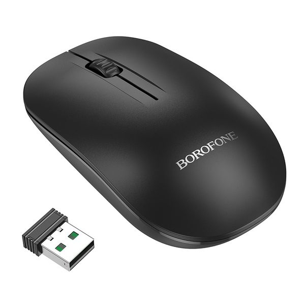 Wireless Mouse 2.4G USB Dongle, Ergonomic Portable Design BG14