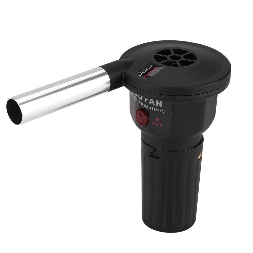 Portable Electric Barbecue Fan Air Charcoal Grill Blower Black Buy