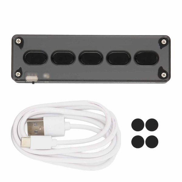 5-Key Programmable Pad (Black)