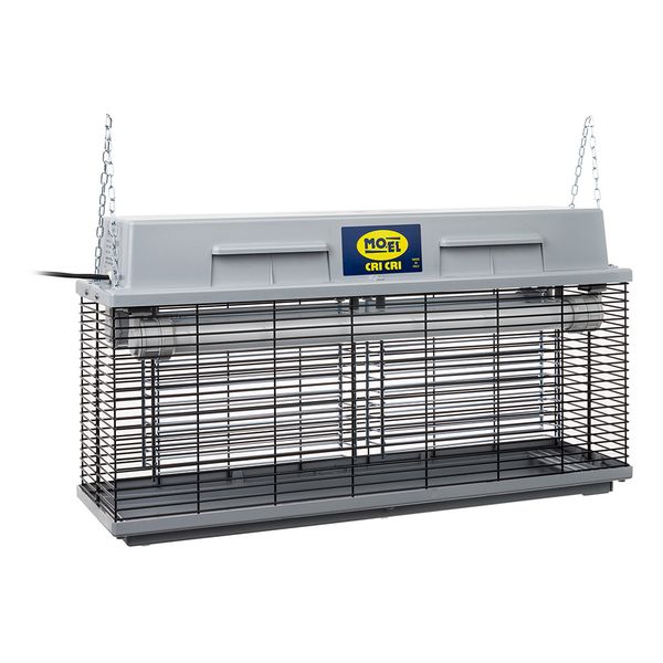 MO-EL Professional Bug Killer with Two UV-20 Lamps. Made in Italy (M-307E)