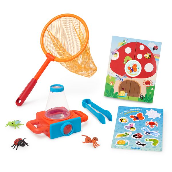 Battat Insect Inspector - Two-Way Bug Viewer &amp; Accessories (9-Piece Set)