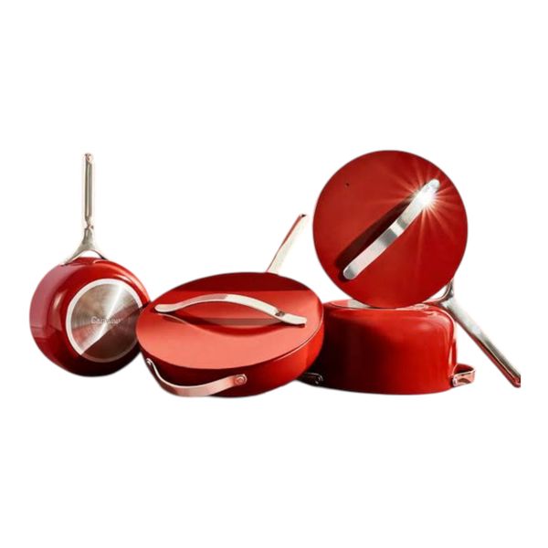 Pot Set 7pc Ceramic Coated Aluminium Italiano Collection-Colours
