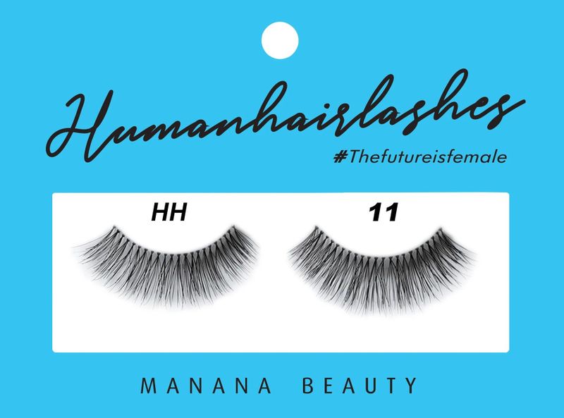 Manana Human Hair Eyelashes - Imani