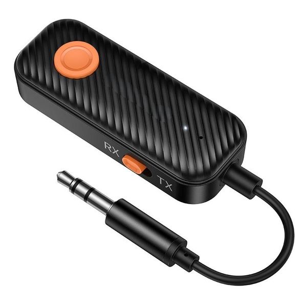 AUX Bluetooth Audio Receiver &amp; Transmitter BT 5.4 RX/TX USB-C Rechargeable