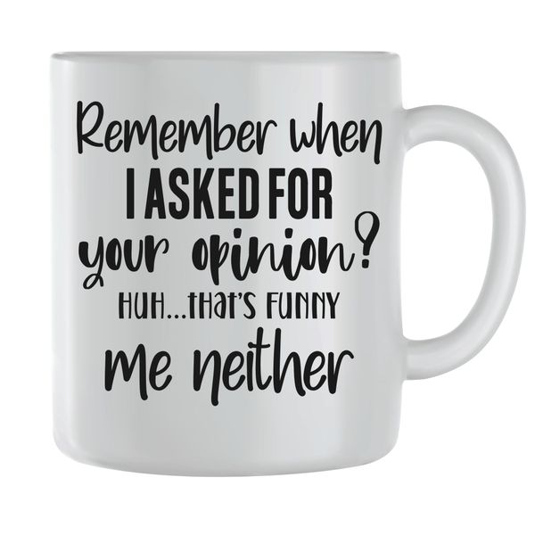 Remember Coffee Mugs for Men Women Funny Quotes Graphic Saying Cup Gift 214