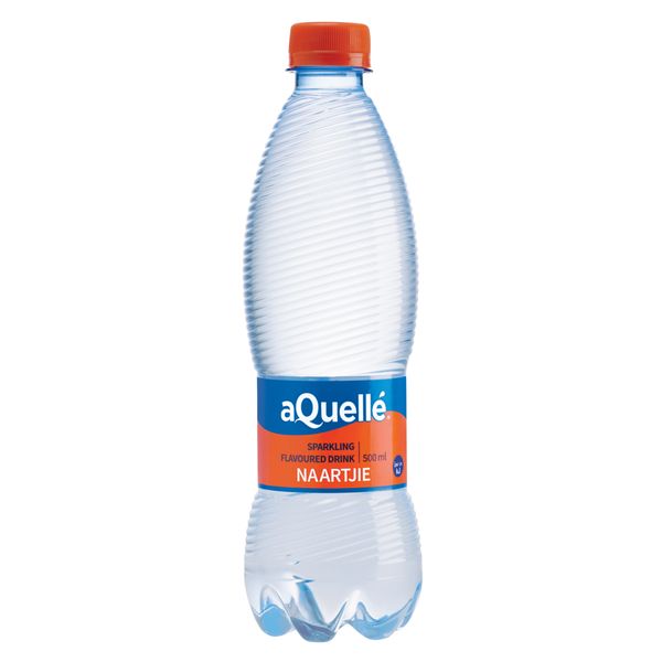 aQuelle - Naartjie Flavoured Sparkling Drink - 6 x 500 ml