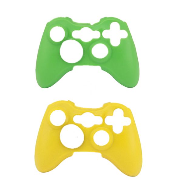 Unibright Silicone Covers (Pack of 2) Green and Yellow for Xbox360