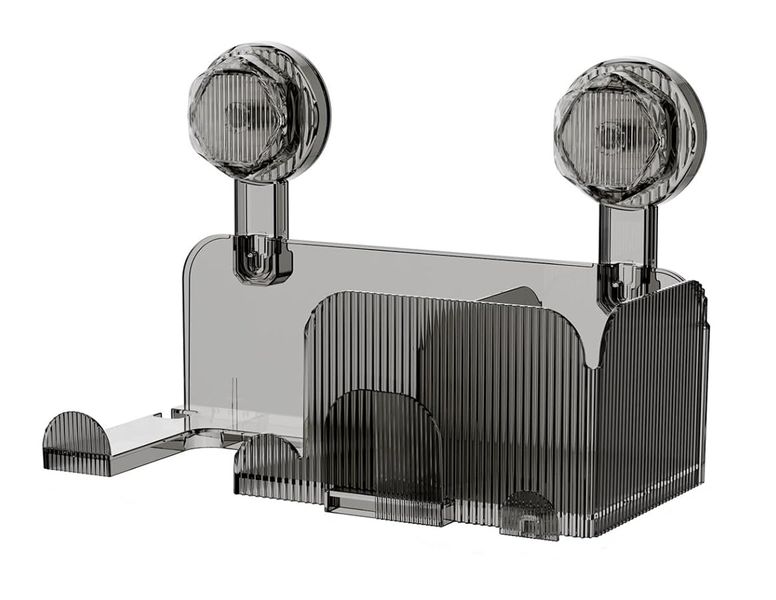 Hair Dryer Rack - Grey - 23.5 x 10.5 x 8 cm