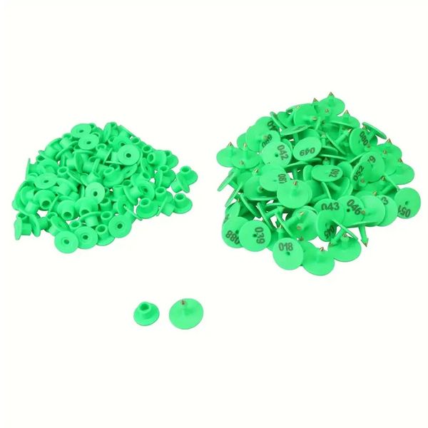 Goat and Sheep Round Ear Tags - Pack of 100