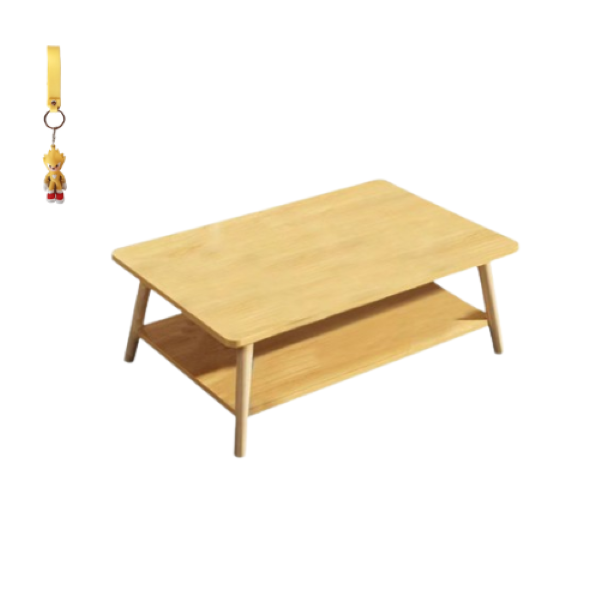 Double-Layer Modern Wood Coffee Table | Shop Today. Get it Tomorrow