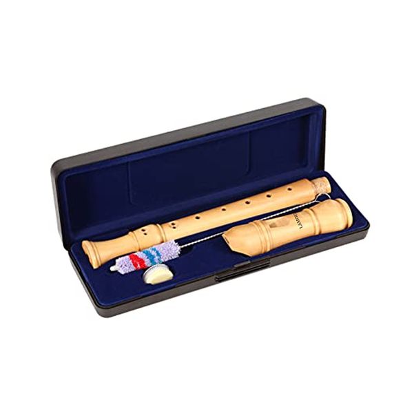 Lamour Wooden Recorder w/case combo