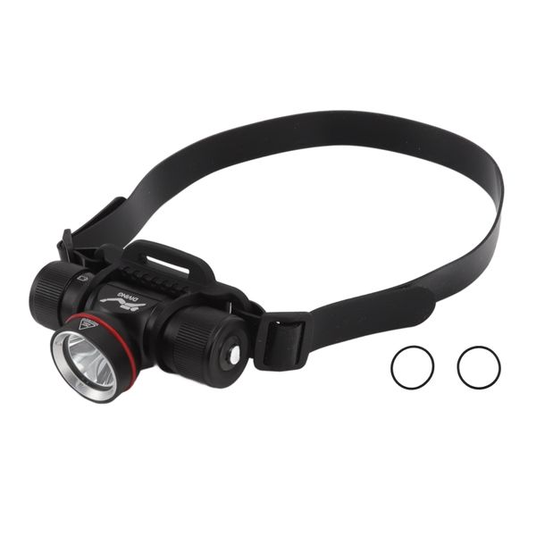 Diving Headlamp 1500Lm Yellow Light Led Diving IPX8 Waterproof