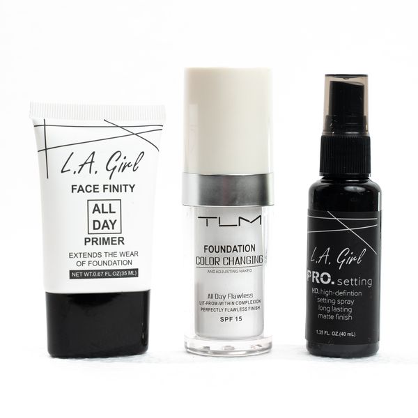 TLM and L.A. Girl 3 Piece Make Up Set