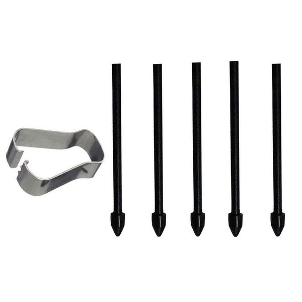 Black Replacement S Pen Tips for Samsung Stylus - Pack of 5