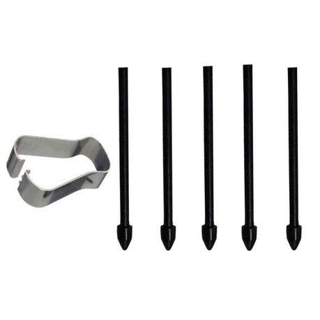 Black Replacement S Pen Tips for Samsung Stylus - Pack of 5 Image