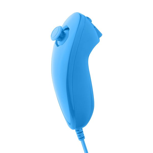 Blue Curved Controller Compatible with Wii