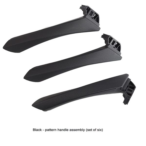 Carbon Fiber Door Handle Replacement Six-piece Set BMW E90 Three-series