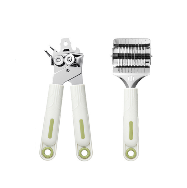 Stainless Steel Kitchen Can Opener, Slicer, Kitchen Can Opener -2-Piece Set