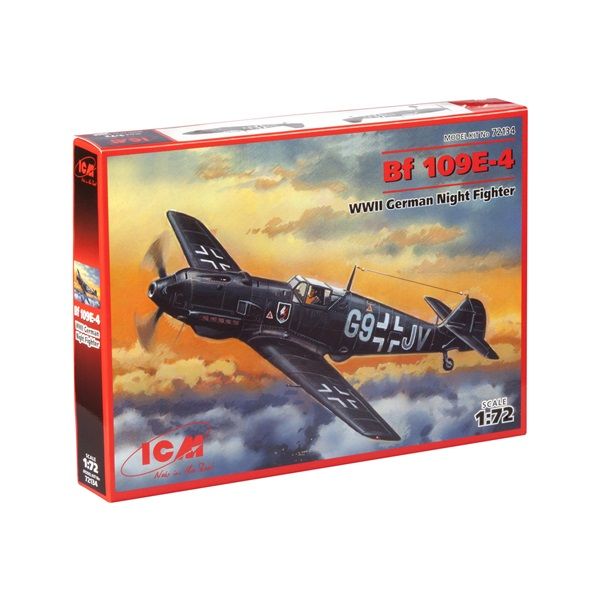 ICM 72134 1/72 Bf 109E-4 W
