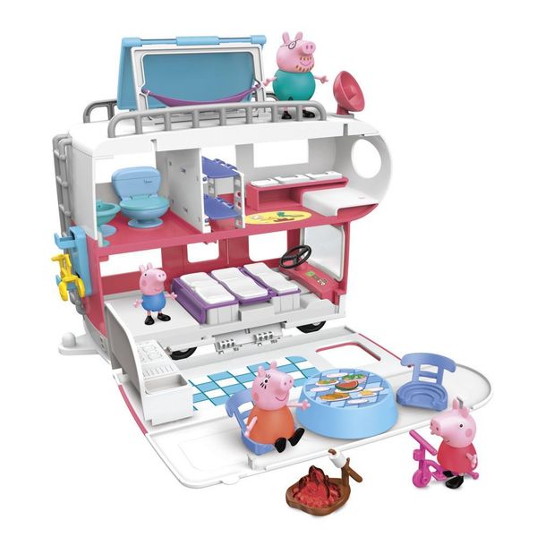 Peppa Pig Peppa’s Adventures Peppa’s Family Motorhome Toy 83747