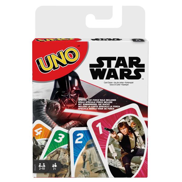 Uno Star Wars Family And Kids Card Game