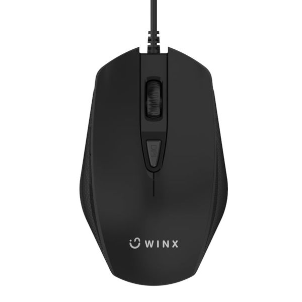 WINX DO 6-Button 3600DPI Essential Wired Mouse - Black