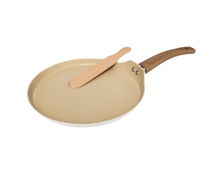 5 Five Simply Smart Harmony Forged Aluminium Crepe Pan 26cm 2.7L