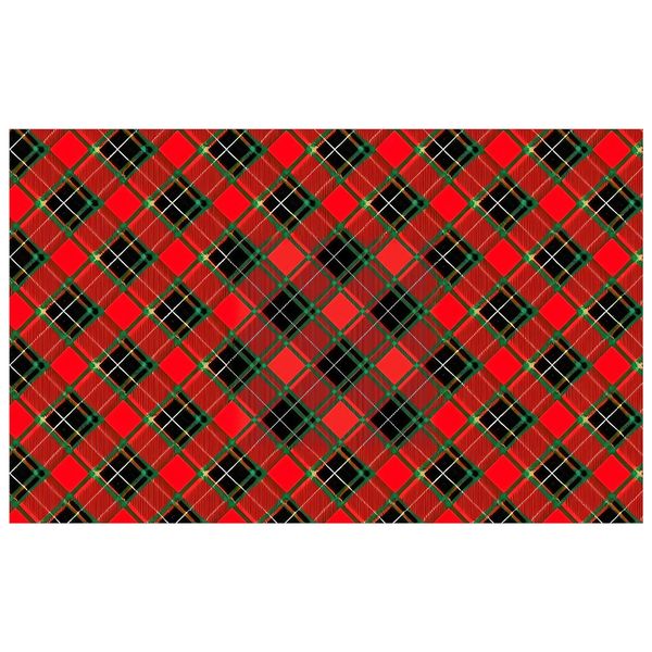 Christmas lumberjack Plated Pattern Rectangle Tablecloth