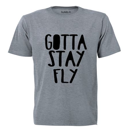 Gotta Stay Fly! - Kids T-Shirt - Grey