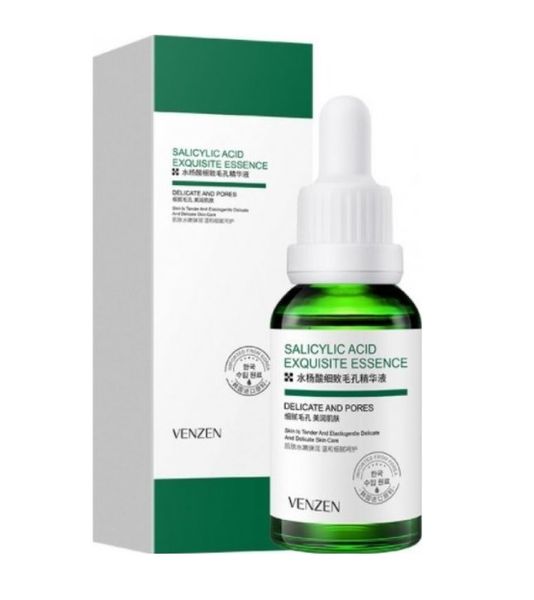 Venzen Salicylic Acid Acne Treatment Face Serum with Hyaluronic Acid