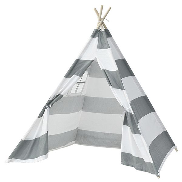 Chenshia Cotton Canvas Teepee Tent Kid Indoor Outdoor Toddlers Play Tent