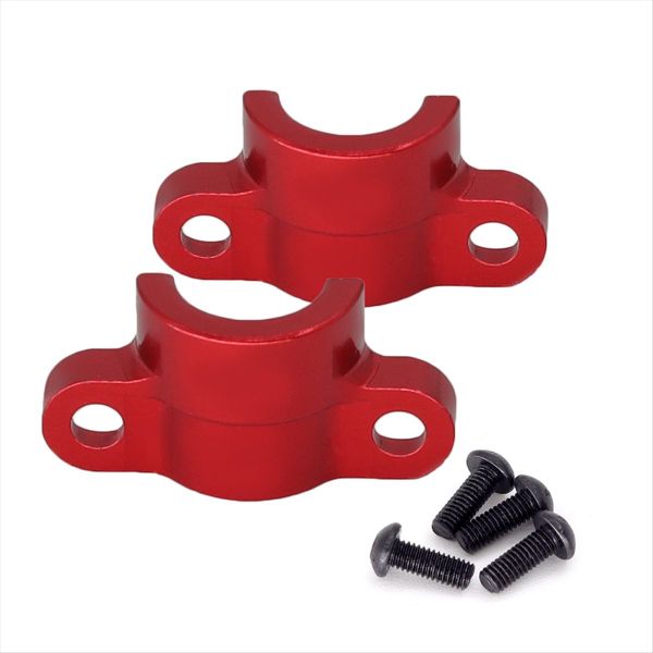 Rc Car Drive Shaft Fixing Seat Kit for 1/10 Tamiya Tt02 Rc Car Red
