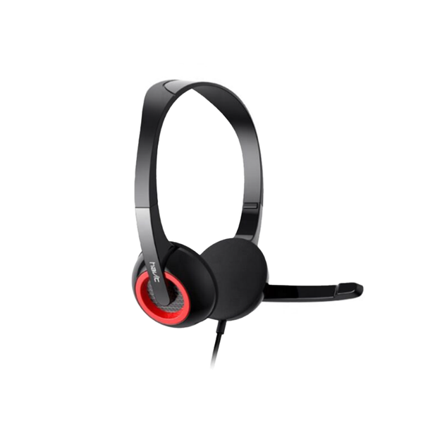 Havit Audio Series-Wired Headphone Black [HV-H202D BK]