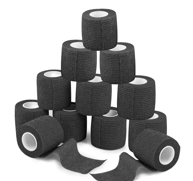 12 Pack Self-Adhesive Bandage Wrap-Elastic Non-Woven First Aid Tape