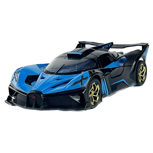 QYNIAL 1:32 Meteor Diecast Car Model with Light, Sound &amp; Pull Back