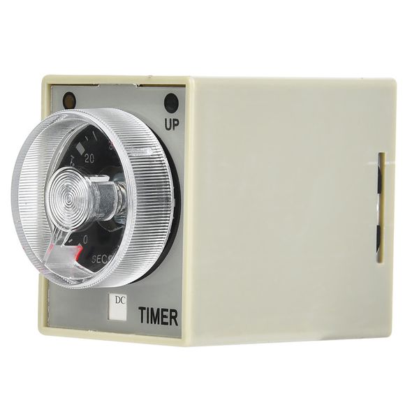 8-Pin Time Delay Relay for DIN Rail Mount with 35mm Size (DC24V)