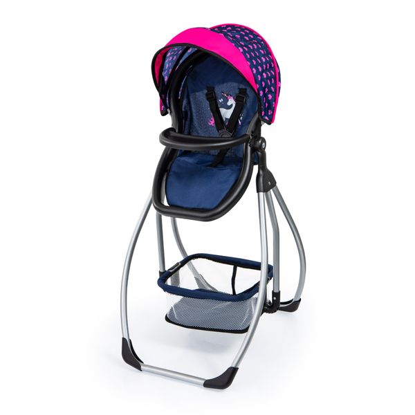 Bayer Trio Highchair - Unicorn Blue/Pink (77cm Tall)