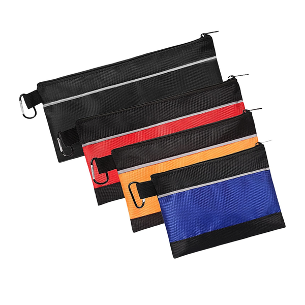 Bestby-4Pcs Color Coded Multifunction Electrician Tool Organizer Pouch Set