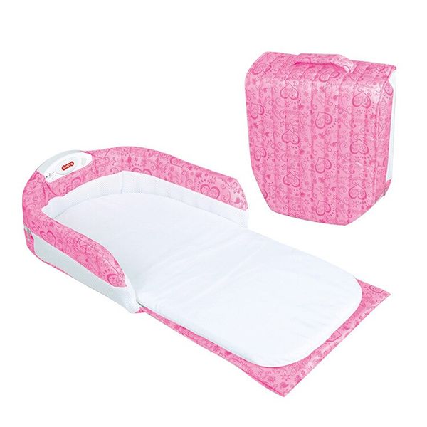 Soft Mesh Baby Separated Bed with Music