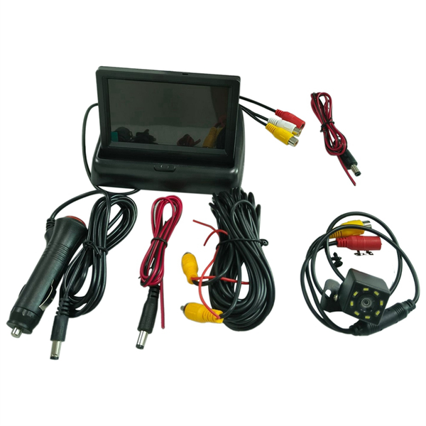 4 3Inch Car Rear View Backup Camera Lcd Monitor Parking System