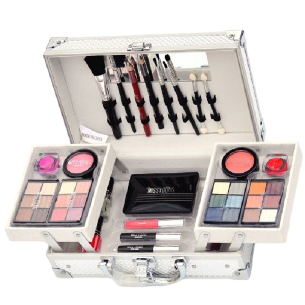 Stylish Make-Up Kit with Aluminium Carry Case