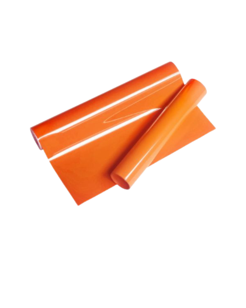 PU T-Shirt Transfer Vinyl - Orange 30.5cm x 1m