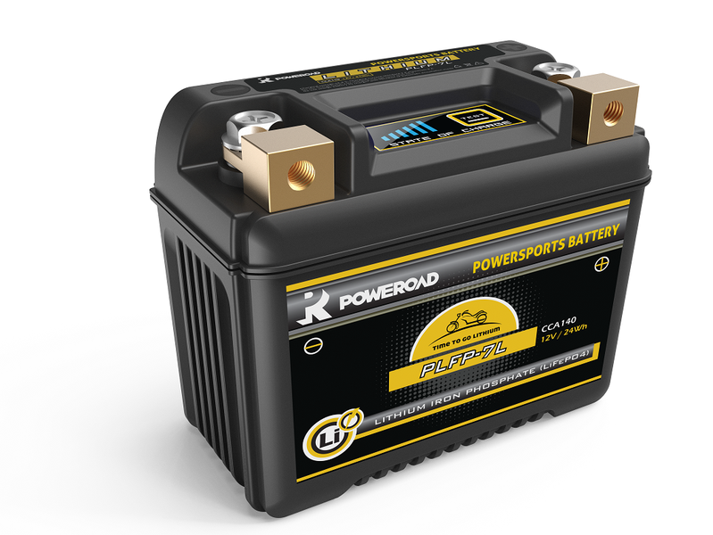 Poweroad - PLFP-7L - Lithium Iron Motorcycle Starting Battery